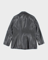Vintage Women's Danier Leather Zip Up Jacket - M