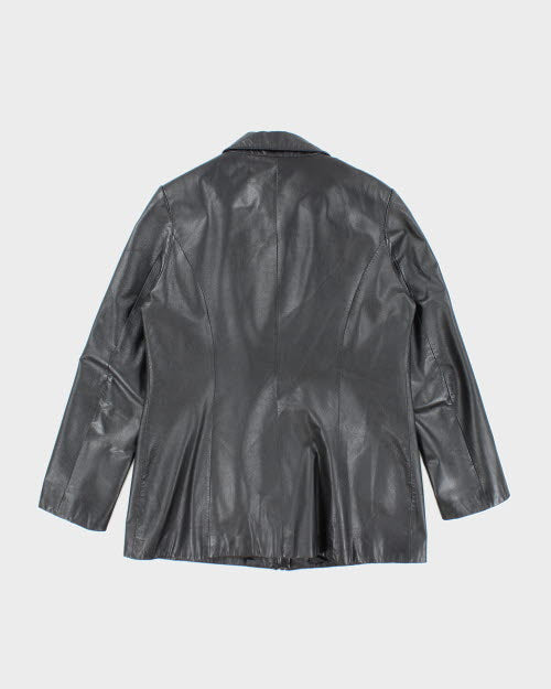 Vintage Women's Danier Leather Zip Up Jacket - M