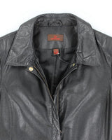 Vintage Women's Danier Leather Zip Up Jacket - M