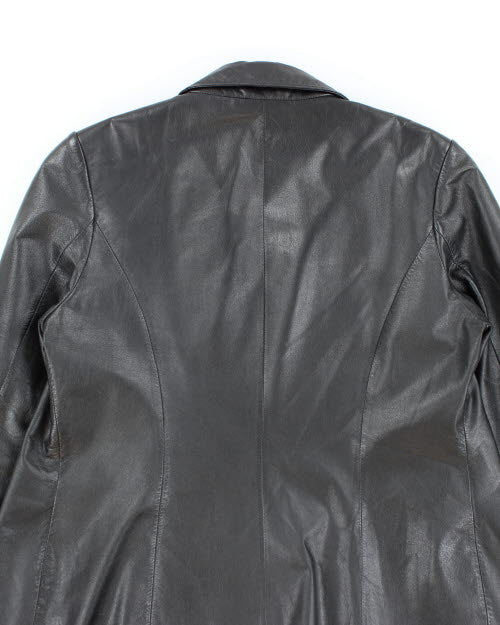 Vintage Women's Danier Leather Zip Up Jacket - M