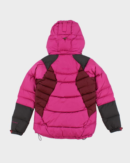 Columbia Pink Hooded Puffer Jacket - M