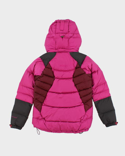 Columbia Pink Hooded Puffer Jacket - M