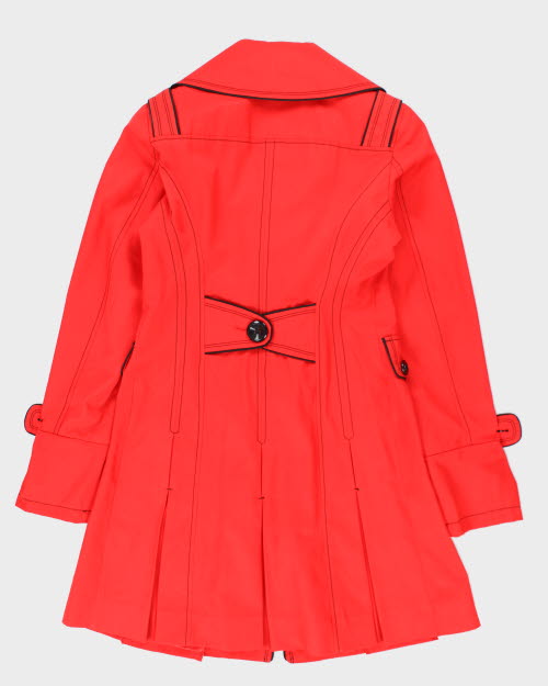 Guess Red Trench Coat - S