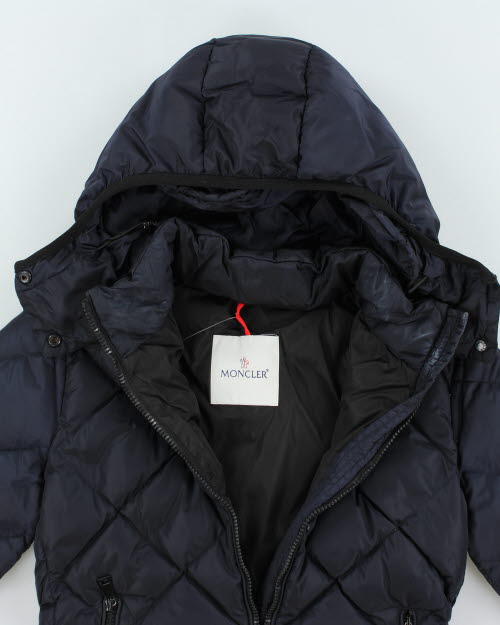 Vintage Moncler Hooded Zip Up Puffer Jacket - XXS
