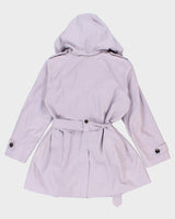 London Fog Hooded Mac - XL
