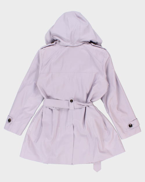 London Fog Hooded Mac - XL