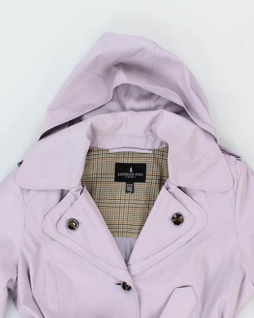 London Fog Hooded Mac - XL