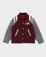 Vintage 80's S.P.C.C. Embroidered Varsity Jacket - S