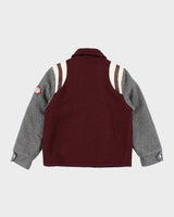 Vintage 80's S.P.C.C. Embroidered Varsity Jacket - S