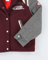 Vintage 80's S.P.C.C. Embroidered Varsity Jacket - S