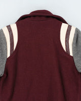 Vintage 80's S.P.C.C. Embroidered Varsity Jacket - S