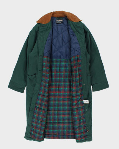 Vintage 90's Women's Cyclone Quilted Overcoat - L