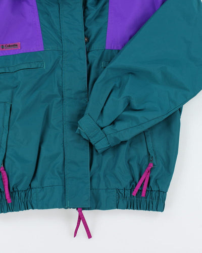 Vintage 90's Columbia Panelled Zip Up Jacket - M