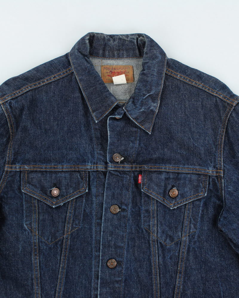 Vintage 90's Levi's Dark Wash Denim Jacket - L
