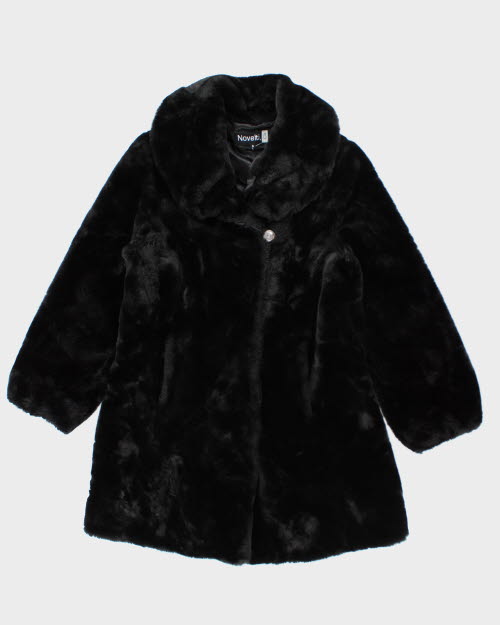 Novelti Faux Fur Coat - S