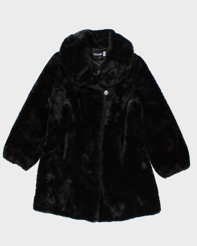 Novelti Faux Fur Coat - S