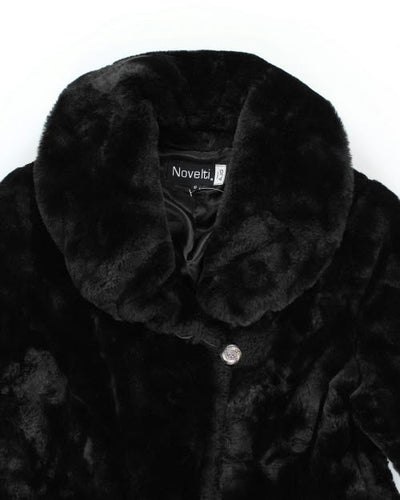Novelti Faux Fur Coat - S