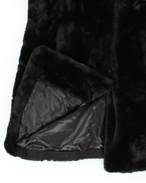 Novelti Faux Fur Coat - S
