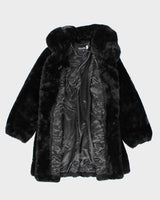 Novelti Faux Fur Coat - S