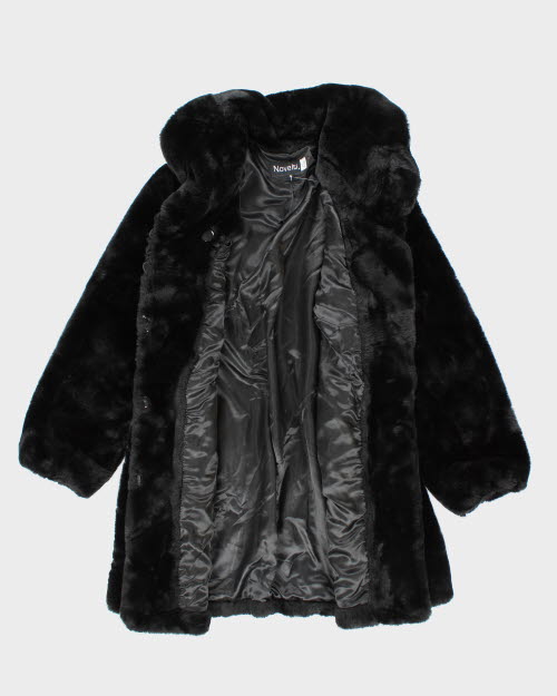 Novelti Faux Fur Coat - S