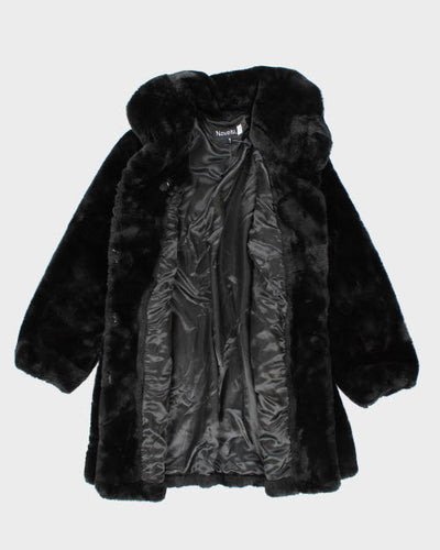 Novelti Faux Fur Coat - S