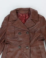 Vintage Sterling Stall Leather Jacket - M