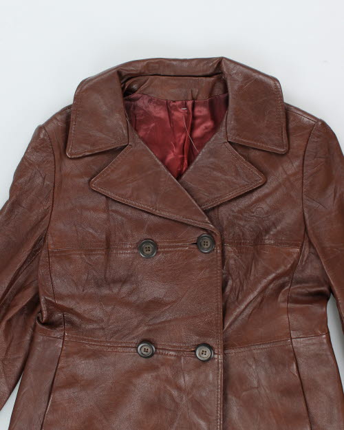 Vintage Sterling Stall Leather Jacket - M