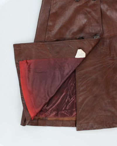 Vintage Sterling Stall Leather Jacket - M