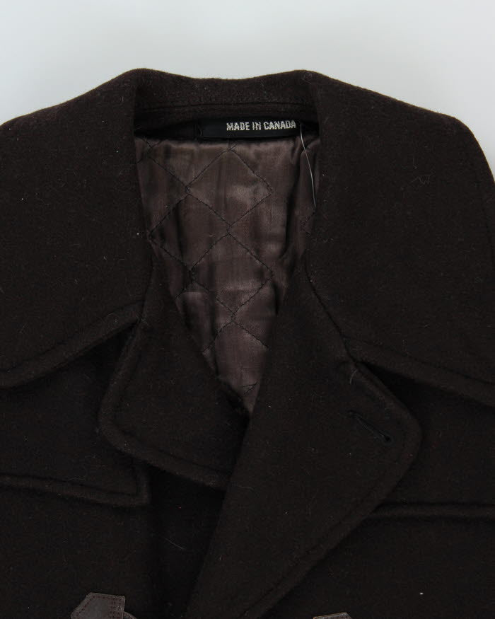 Vintage Wool Blend Duffel Coat - M