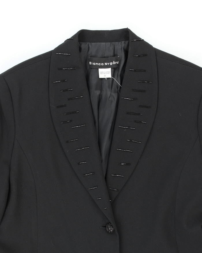 Bianca Nygard Beaded Long Coat - M