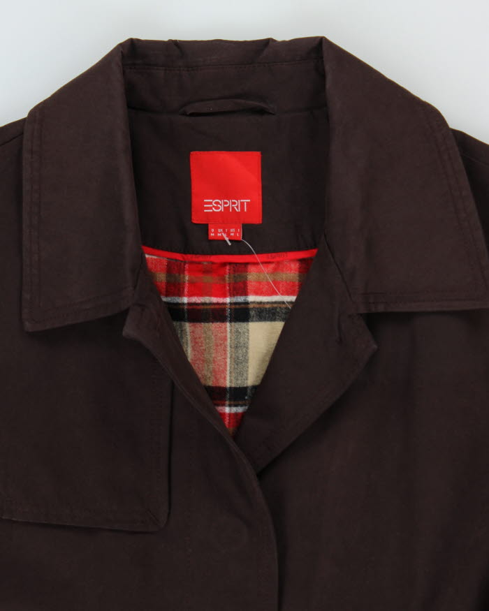 Esprit Brown Trench Coat - M