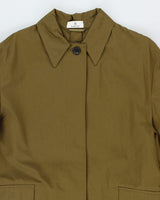 Babaton Khaki Trench Coat - M