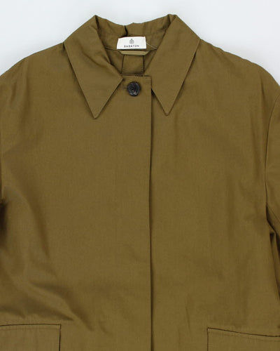 Babaton Khaki Trench Coat - M
