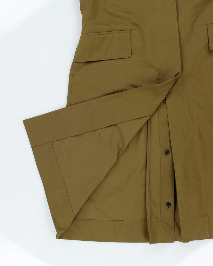 Babaton Khaki Trench Coat - M