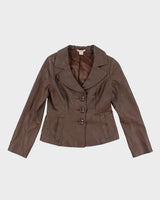 Y2k 00s Guess Leather Jacket - S
