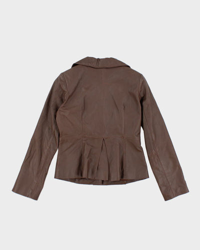 Y2k 00s Guess Leather Jacket - S
