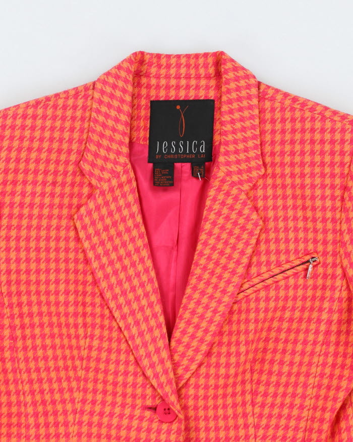 Vintage 90s Jessica Wool Blend Blazer - XS