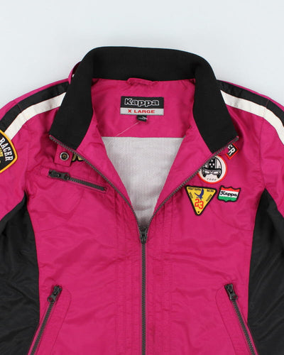 Vintage Women's Kappa Racing Patched Jacket - XL