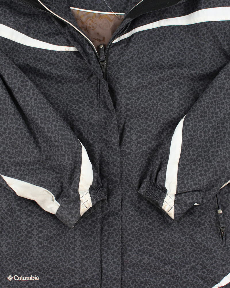 Vintage Women's Columbia Patterned Hiking Jacket - XL