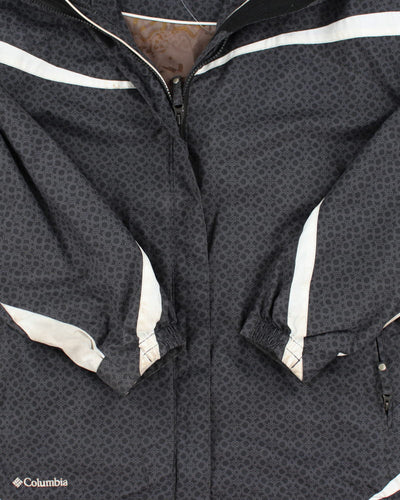Vintage Women's Columbia Patterned Hiking Jacket - XL