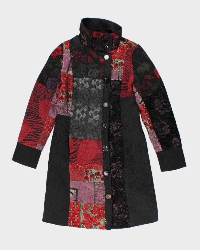 Vintage Patch Work Jacket - M