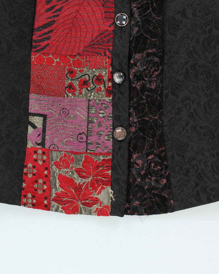 Vintage Patch Work Jacket - M