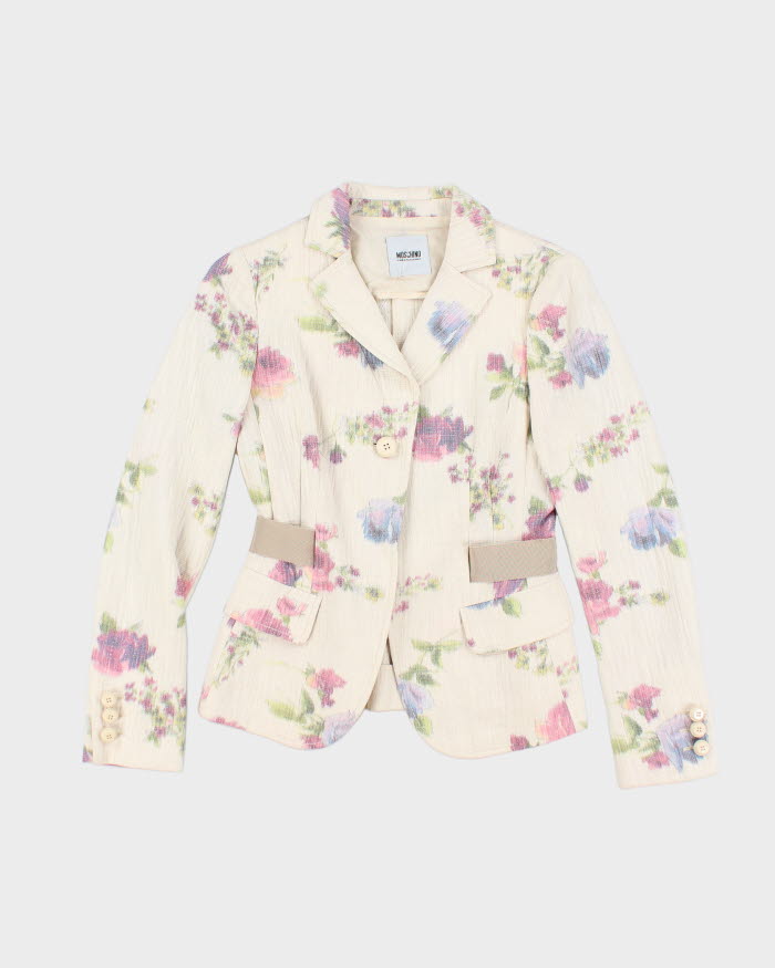 Moschino Floral Blazer Jacket - S