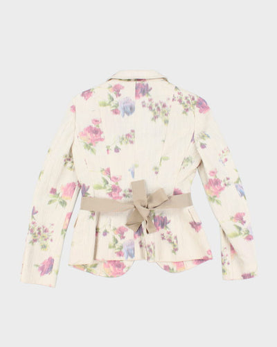 Moschino Floral Blazer Jacket - S