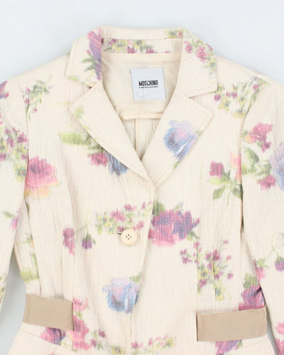Moschino Floral Blazer Jacket - S