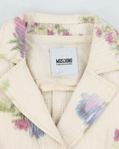 Moschino Floral Blazer Jacket - S