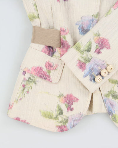Moschino Floral Blazer Jacket - S