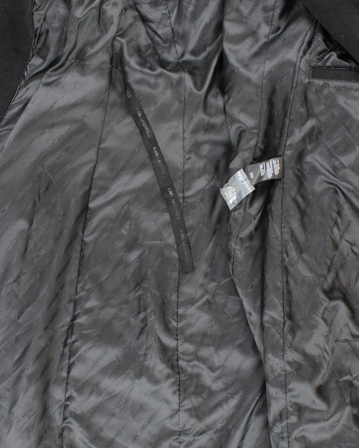 Karl Lagerfeld Wool Blend Coat - M