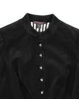 Y2k 00s Betsey Johnson Velour Jacket - XS