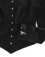 Y2k 00s Betsey Johnson Velour Jacket - XS